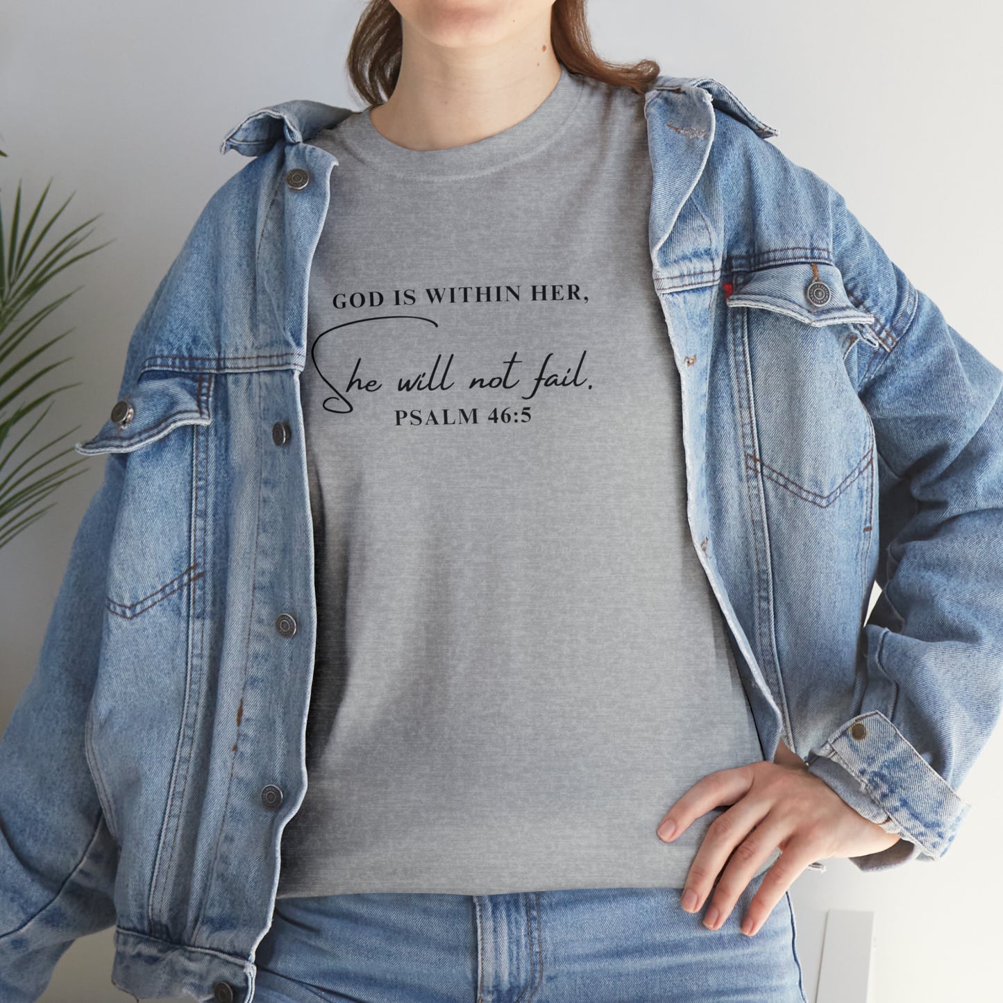God Is Within Her | Cotton Tee