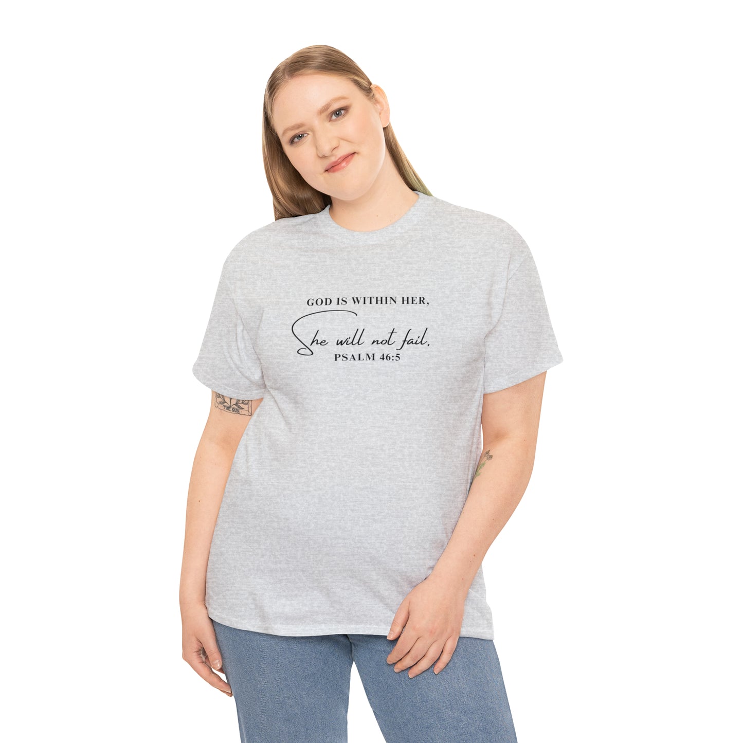 God Is Within Her | Cotton Tee