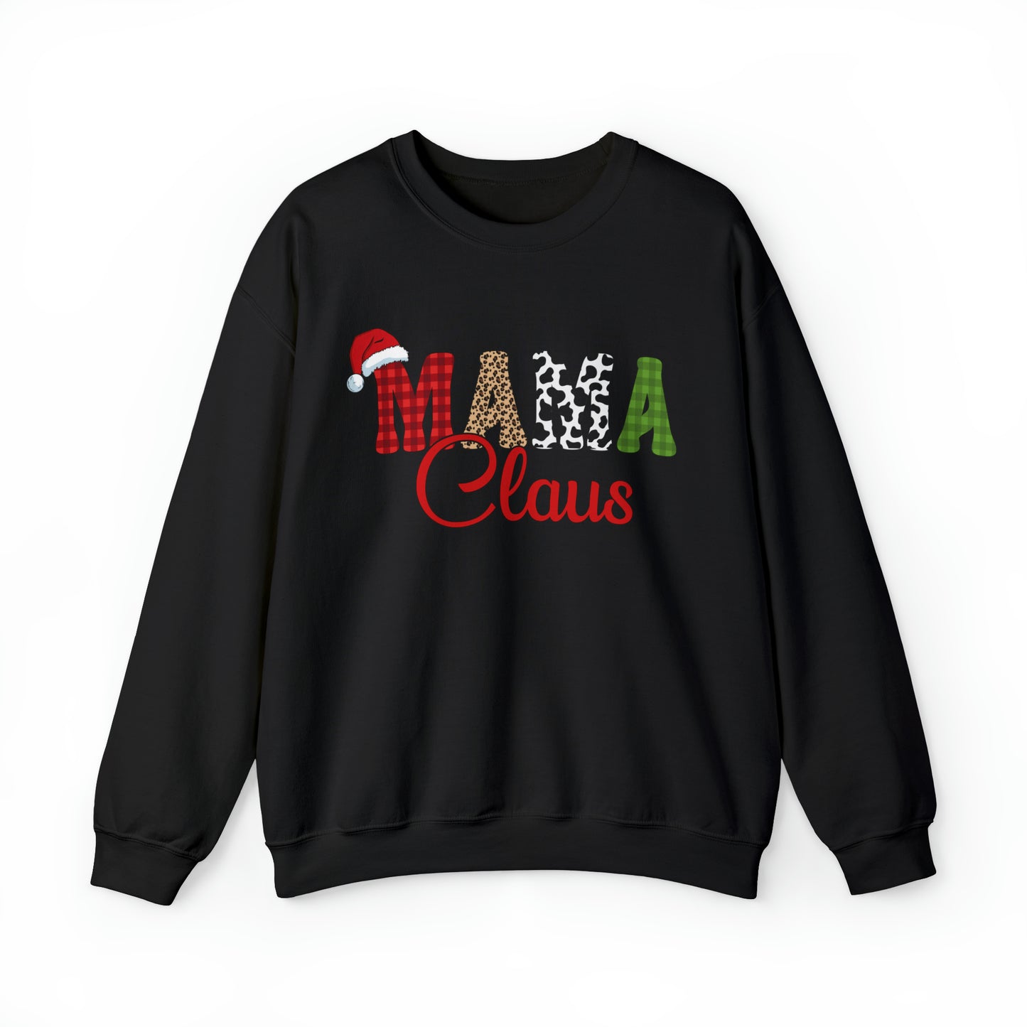 Mama Claus Christmas | Crewneck Sweatshirt | Christmas Family Sweatshirt