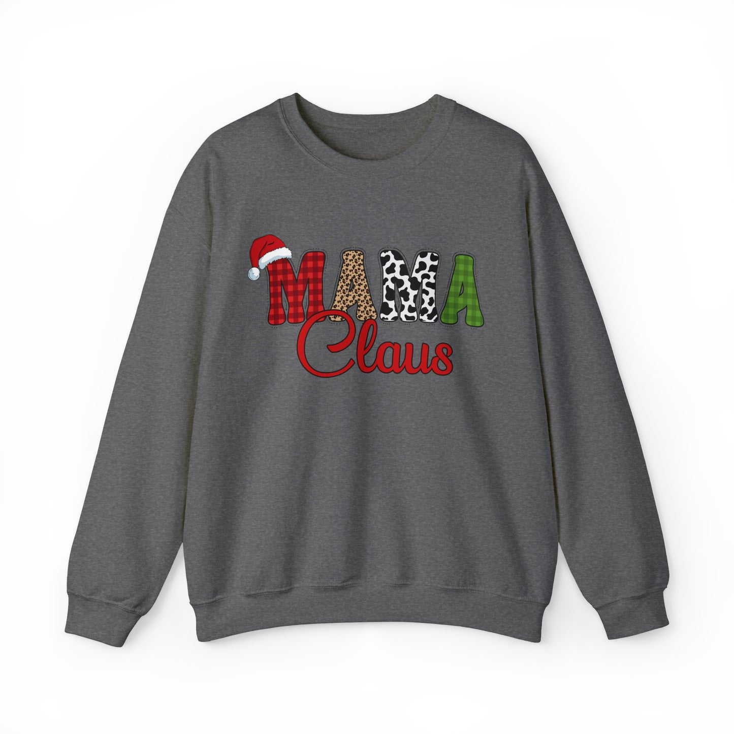 Mama Claus Christmas | Crewneck Sweatshirt | Christmas Family Sweatshirt