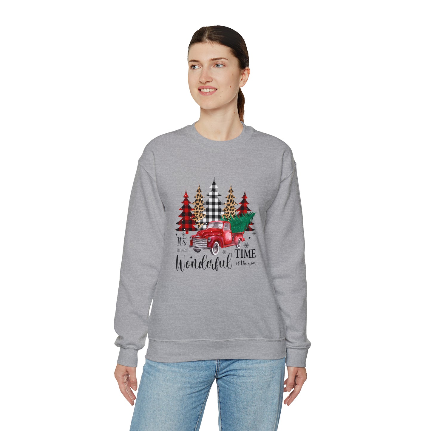 The Most Wonderful Time Of The Year | Crewneck Sweatshirt | Christmas Sweatshirt