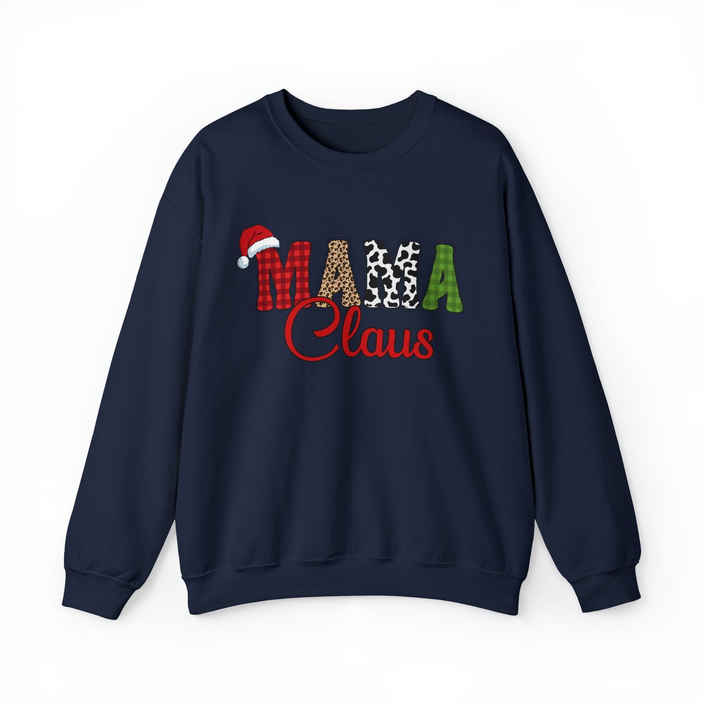 Mama Claus Christmas | Crewneck Sweatshirt | Christmas Family Sweatshirt