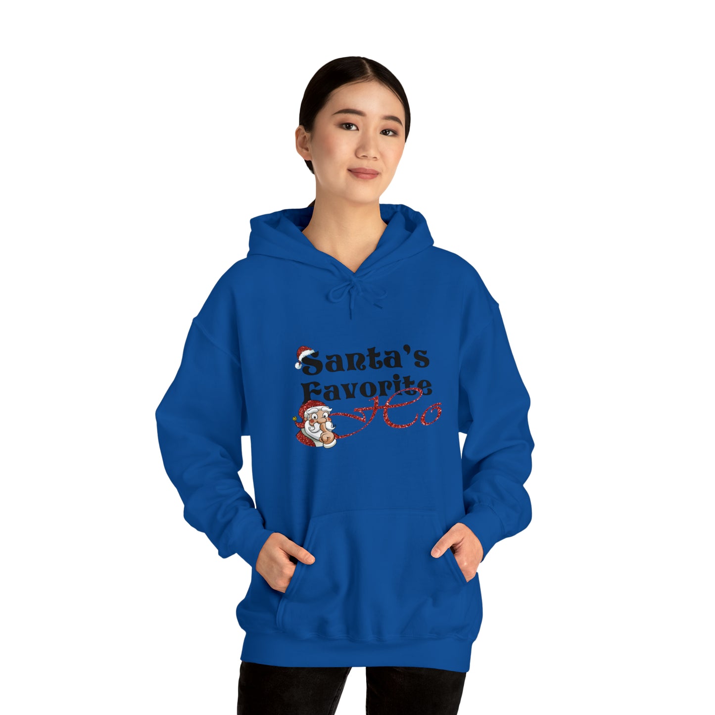 Santa's Favorite Ho | Hooded Sweatshirt | Christmas Funny Sweatshirt