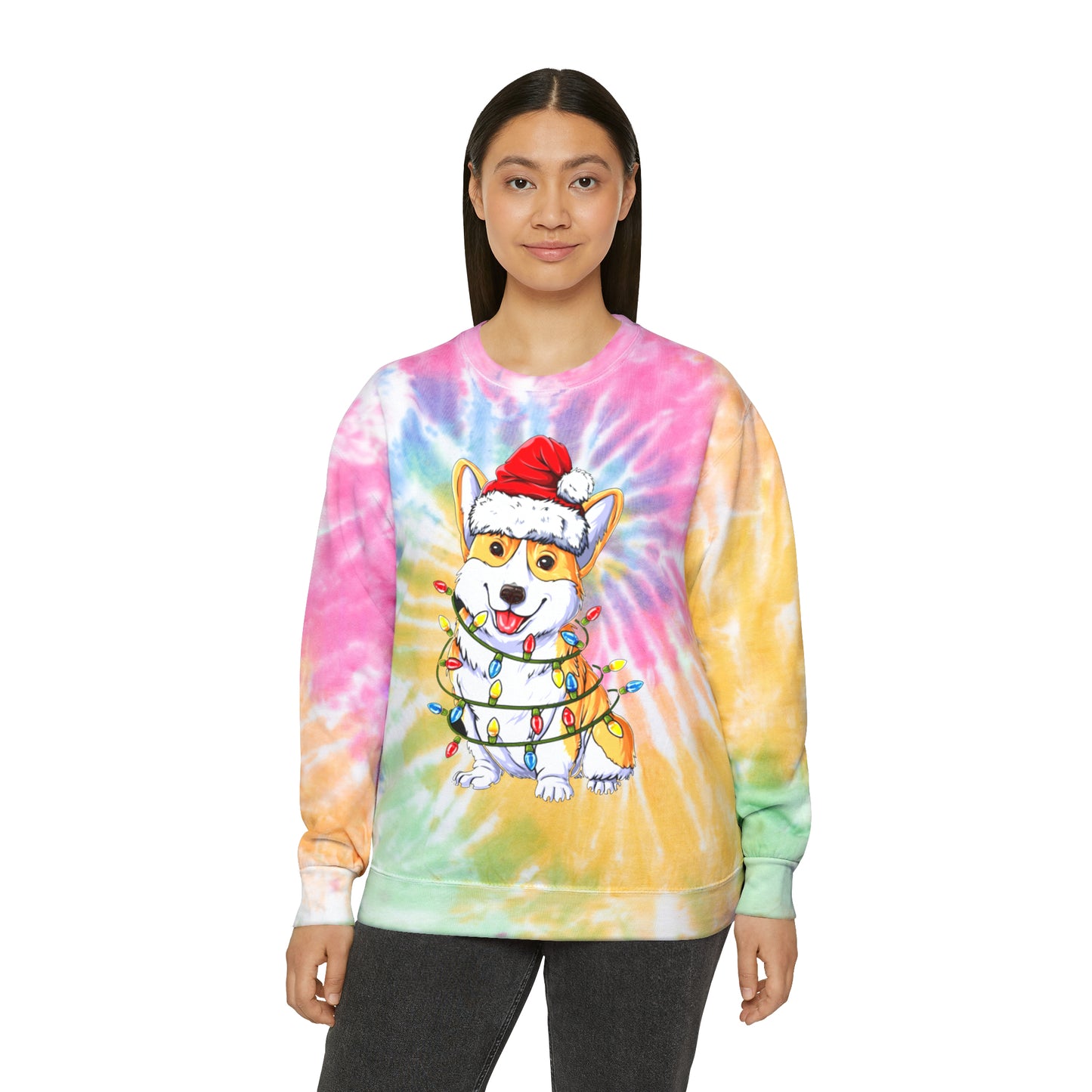 Pretty Dog Tie-Dye Sweatshirt