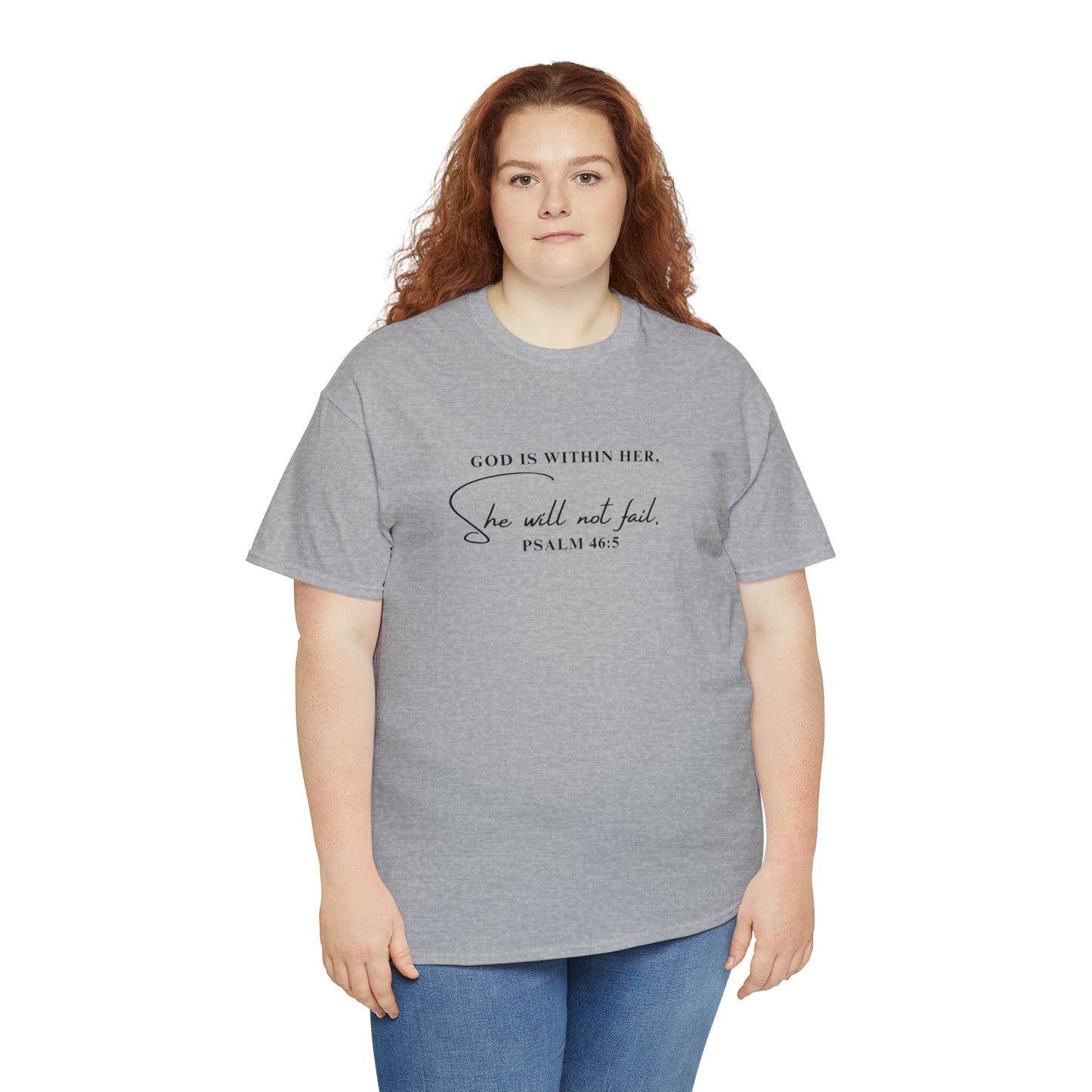 God Is Within Her | Cotton Tee
