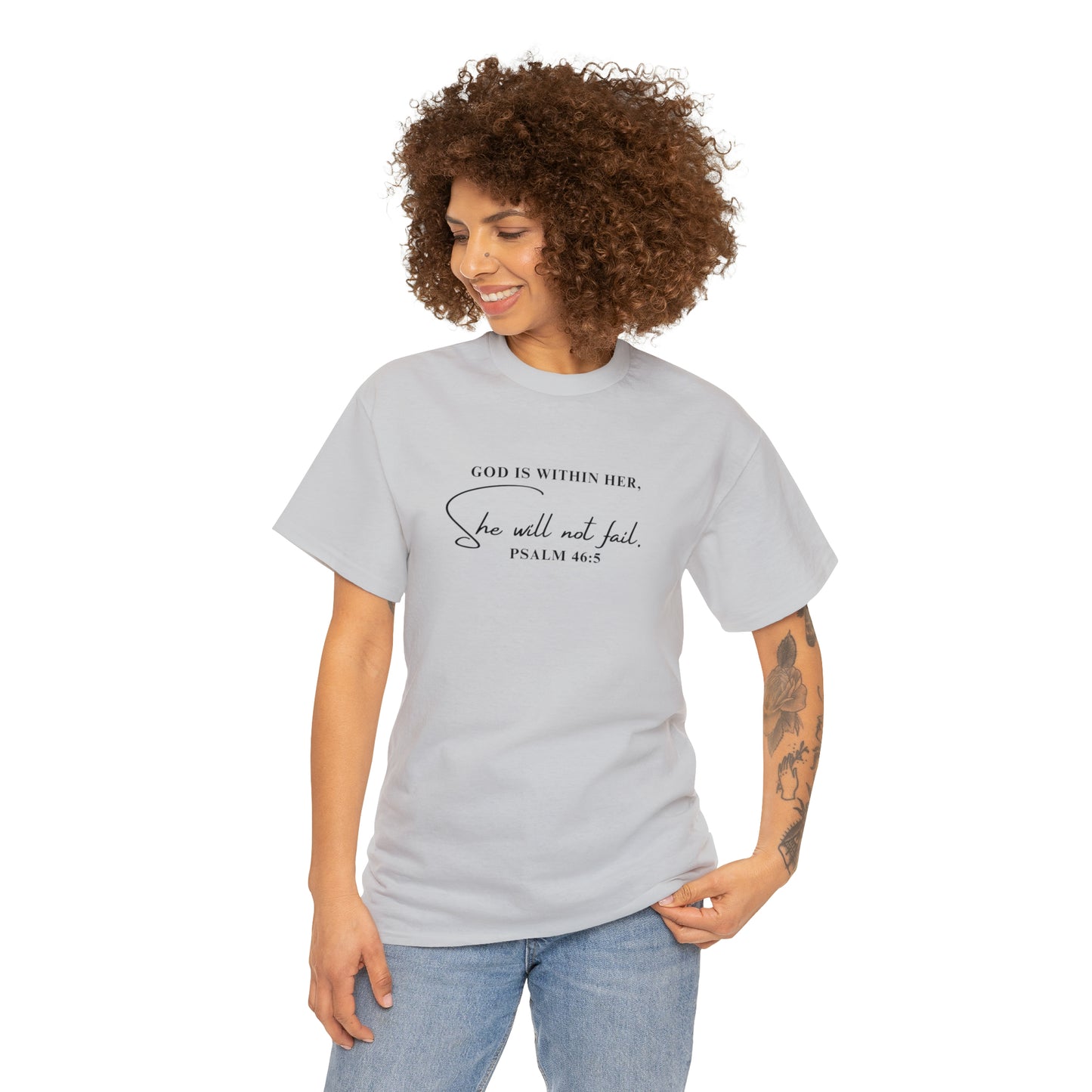 God Is Within Her | Cotton Tee