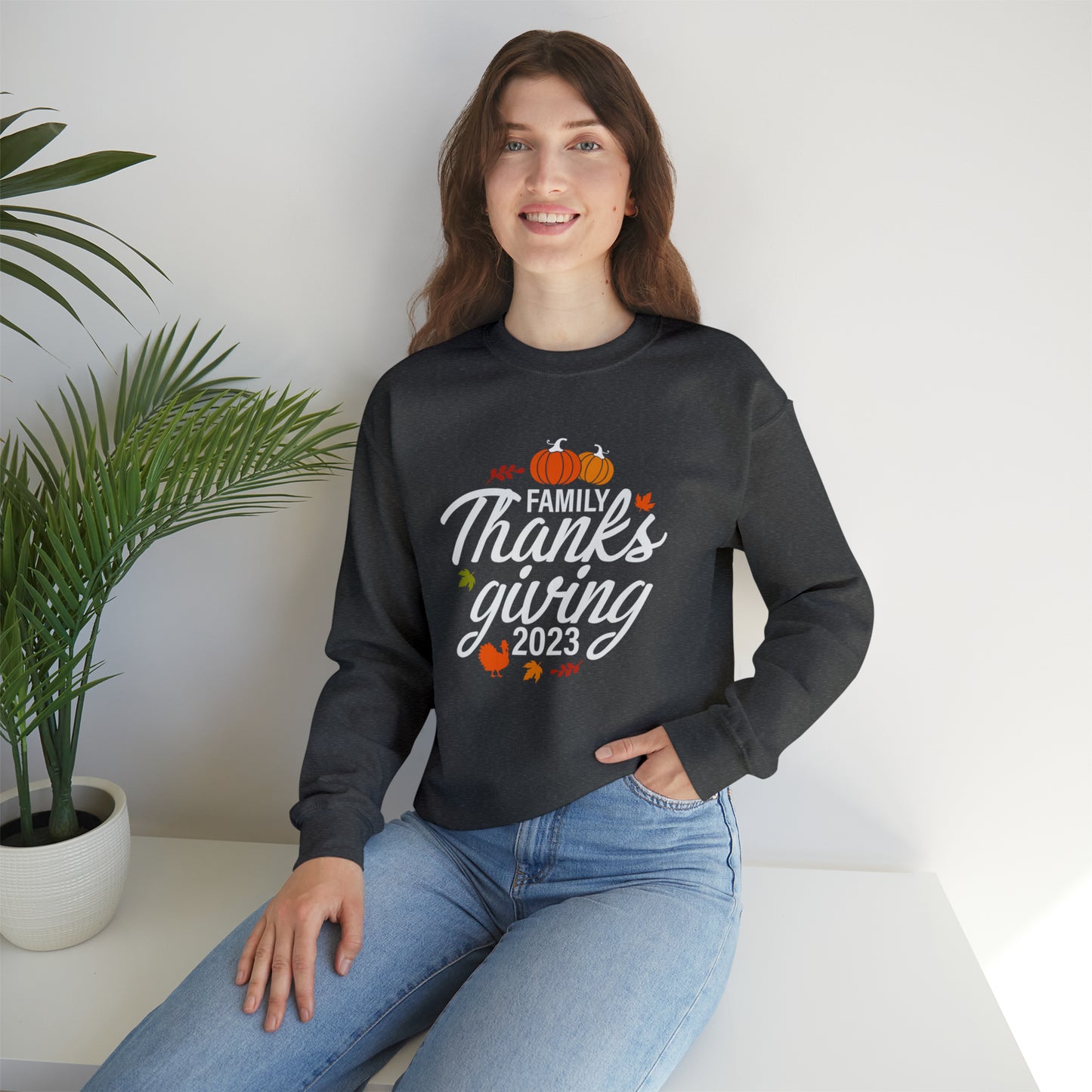 Family Thanksgiving 2023 | Unisex Crewneck Sweatshirt | Family Sweatshirt