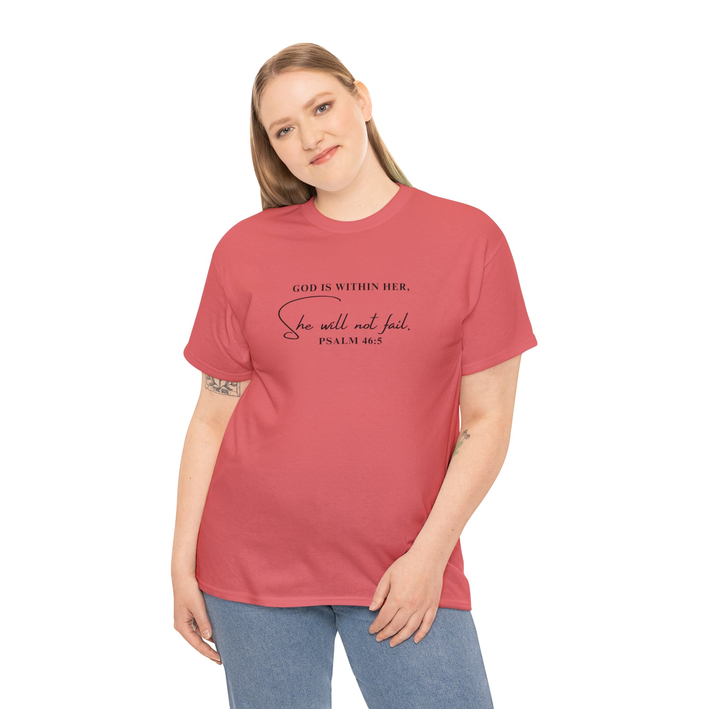 God Is Within Her | Cotton Tee