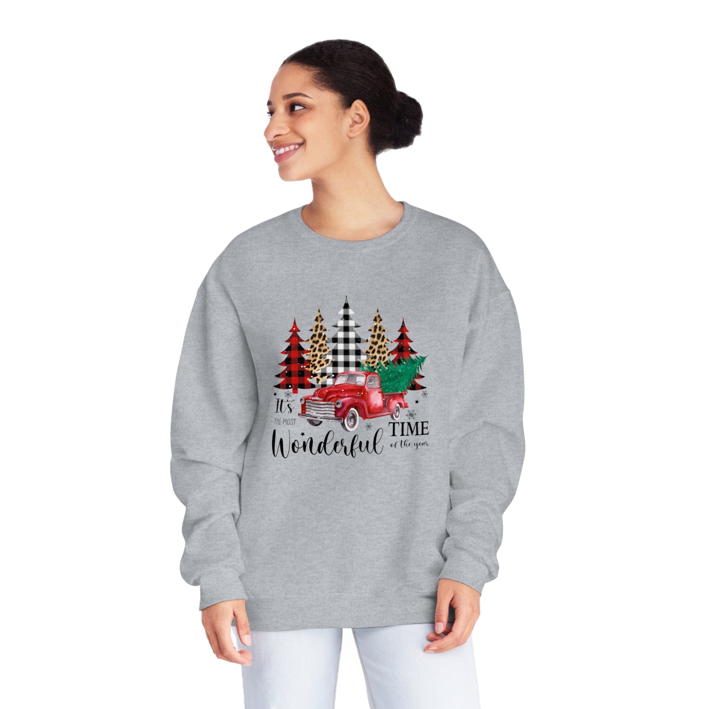 It's The Most Wonderful Time Of The Year | Crewneck Sweatshirt | Most Favorite Christmas Sweatshirt