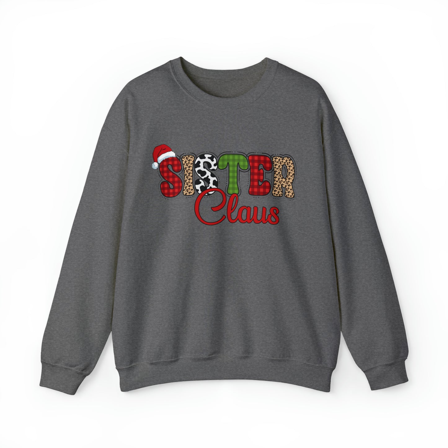 Sister Claus Crewneck Sweatshirt | Christmas Sweatshirt | Christmas Family Sweatshirt