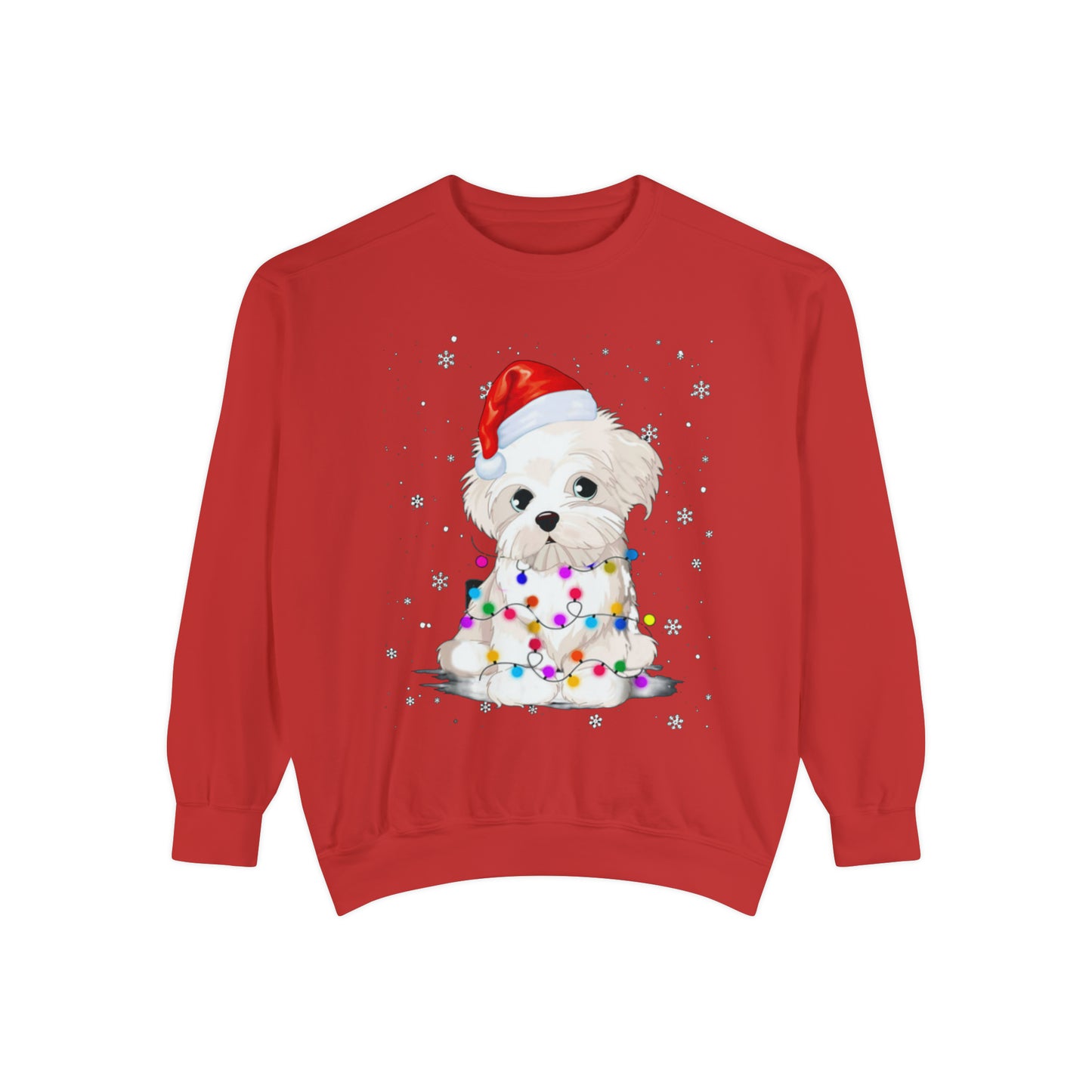 Pretty Pup Christmas  Sweatshirt