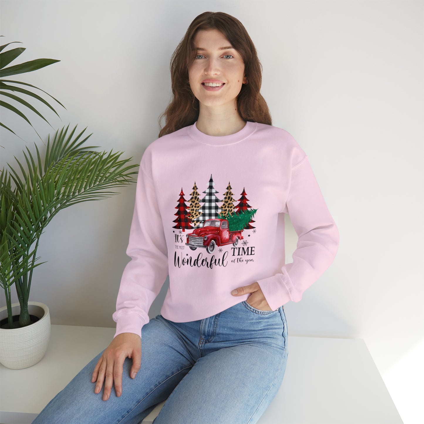 The Most Wonderful Time Of The Year | Crewneck Sweatshirt | Christmas Sweatshirt