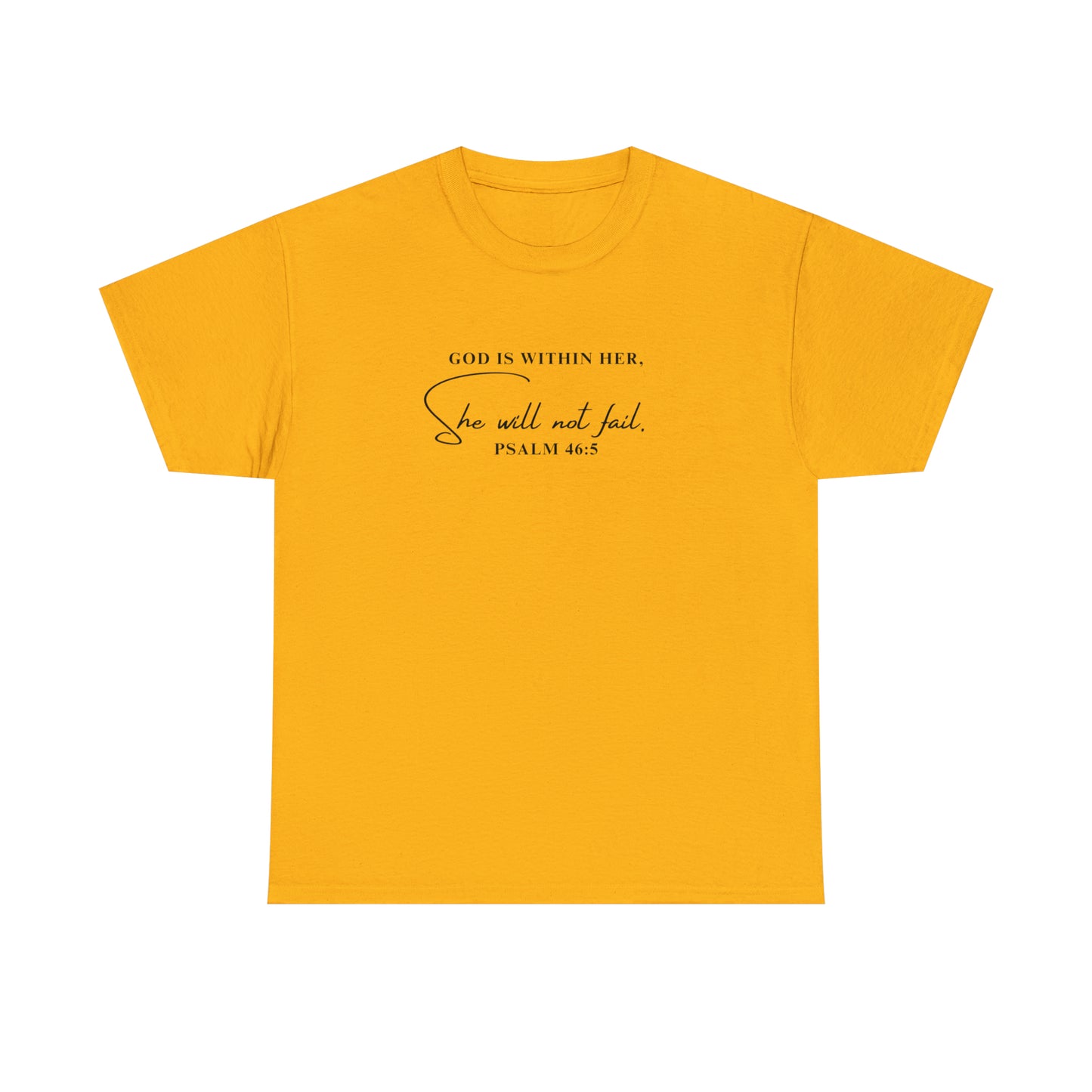 God Is Within Her | Cotton Tee