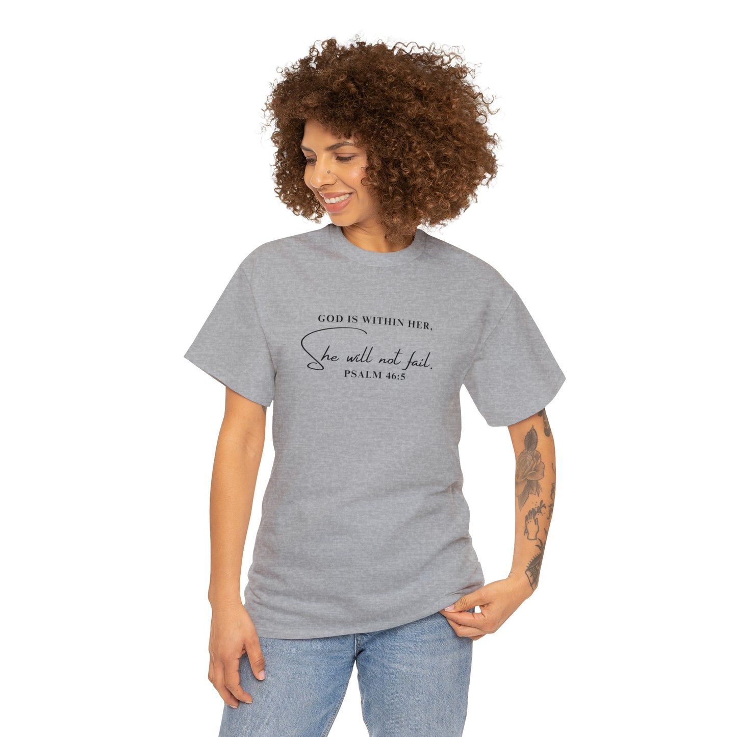 God Is Within Her | Cotton Tee