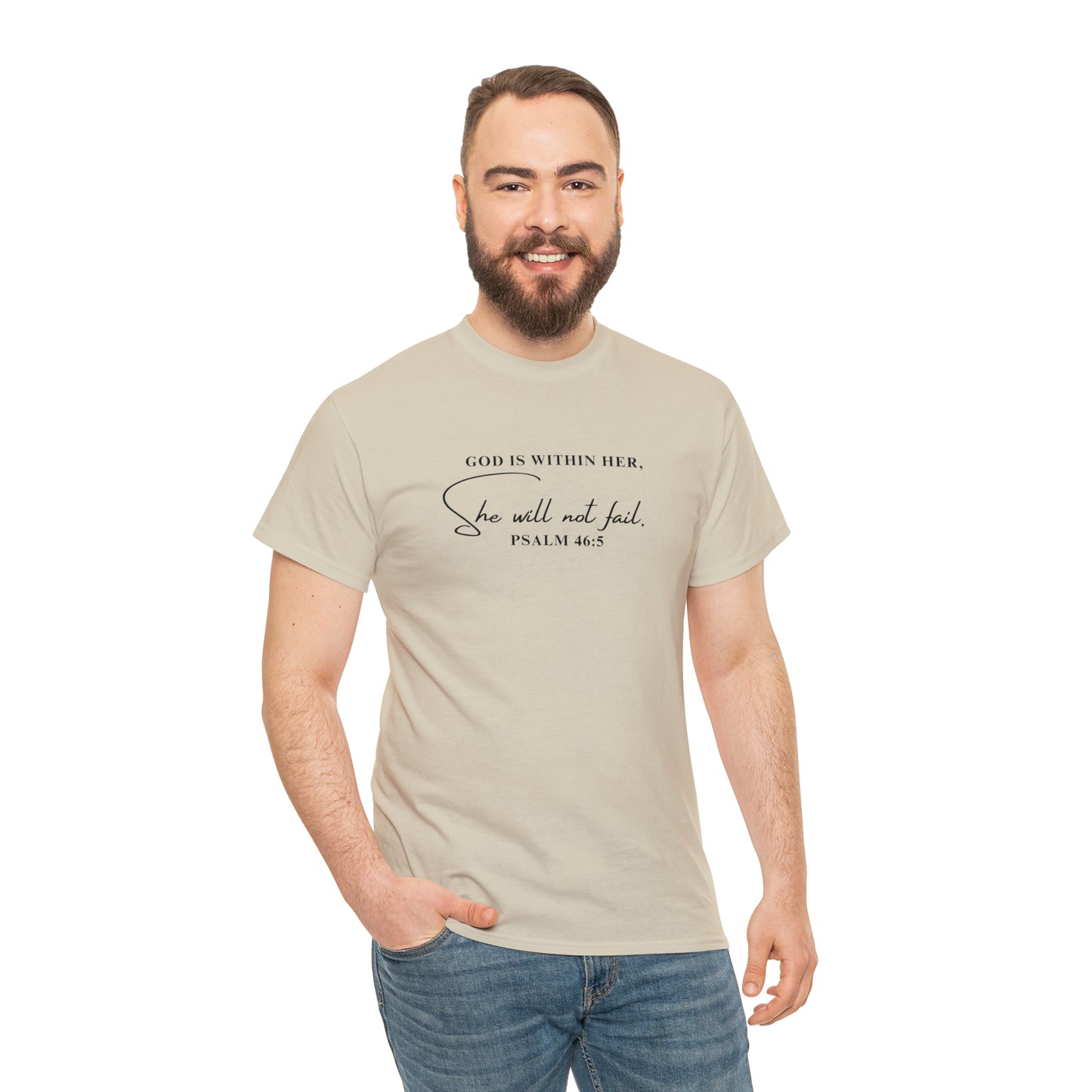 God Is Within Her | Cotton Tee