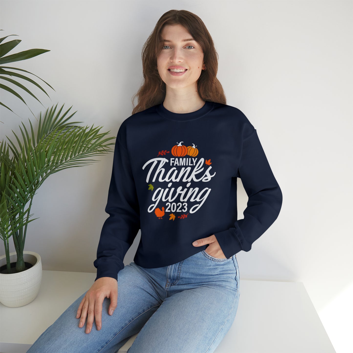 Family Thanksgiving 2023 | Unisex Crewneck Sweatshirt | Family Sweatshirt