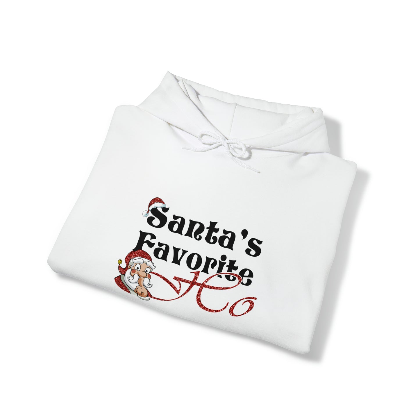 Santa's Favorite Ho | Hooded Sweatshirt | Christmas Funny Sweatshirt