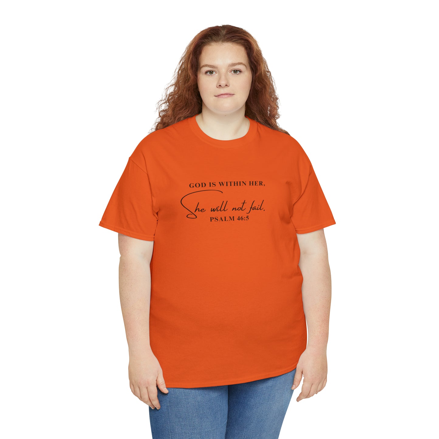 God Is Within Her | Cotton Tee