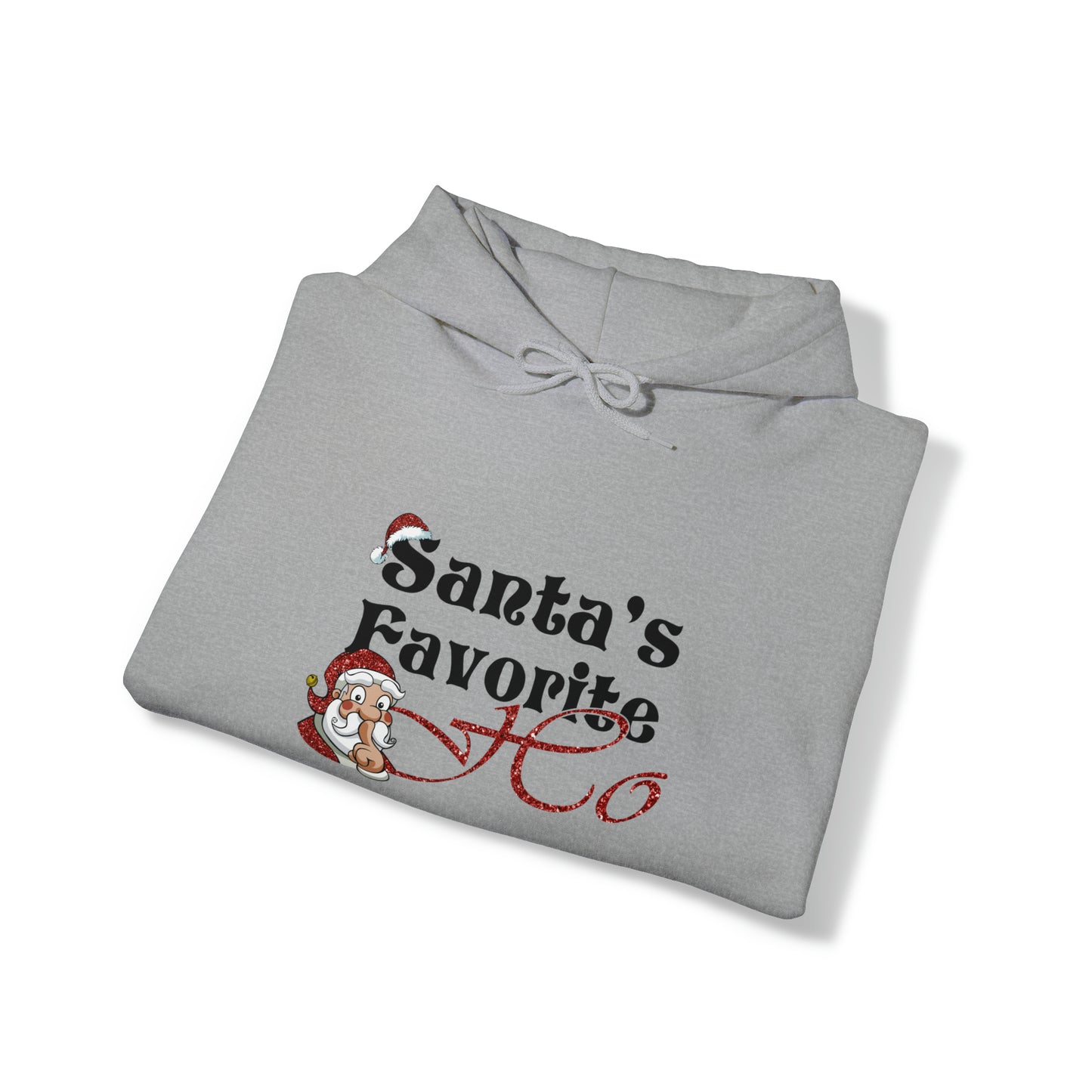 Santa's Favorite Ho | Hooded Sweatshirt | Christmas Funny Sweatshirt