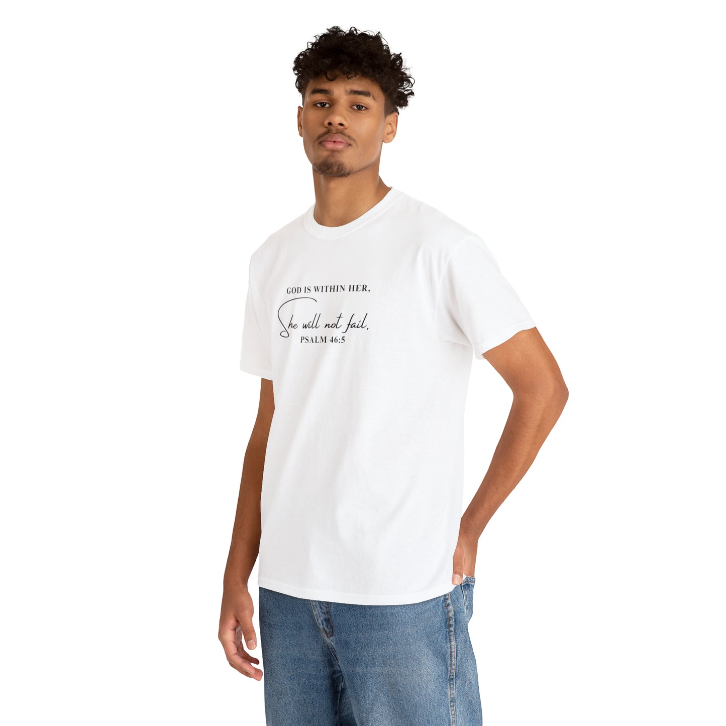 God Is Within Her | Cotton Tee
