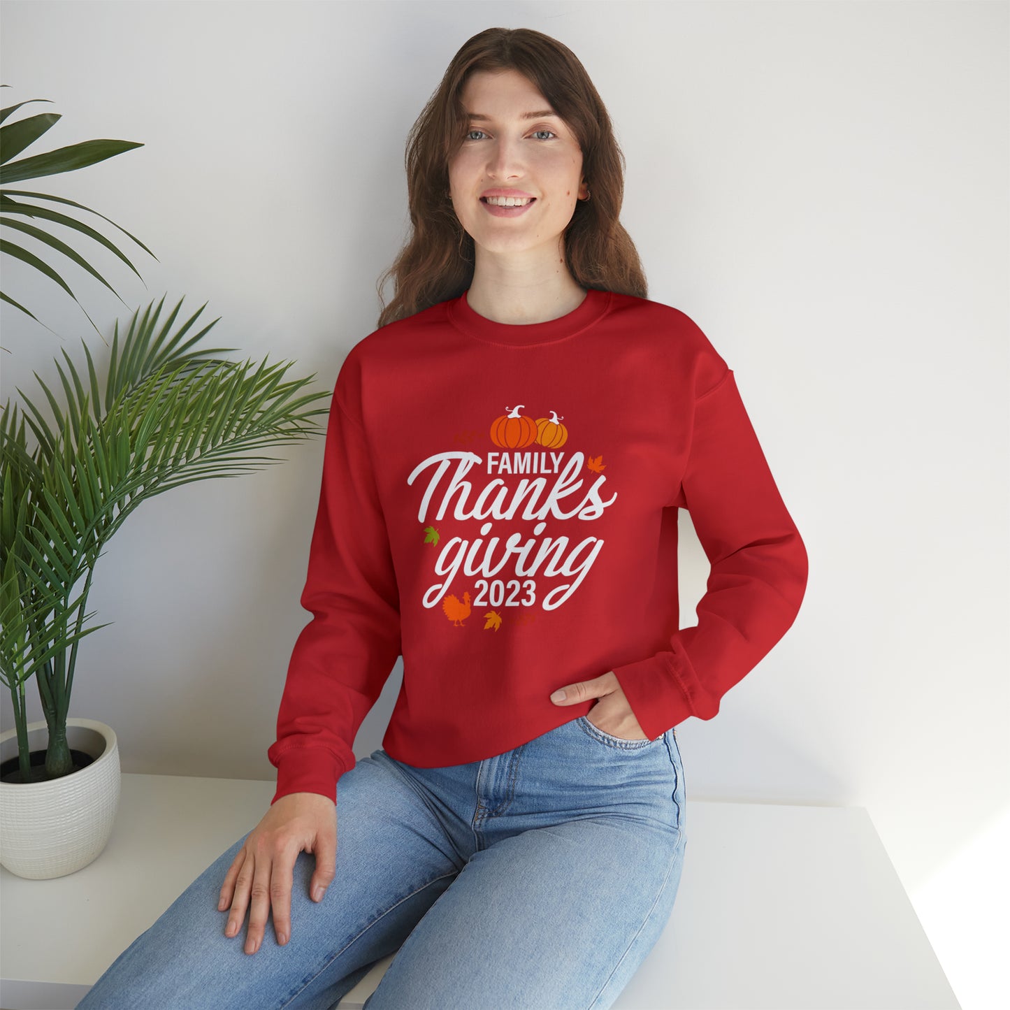 Family Thanksgiving 2023 | Unisex Crewneck Sweatshirt | Family Sweatshirt