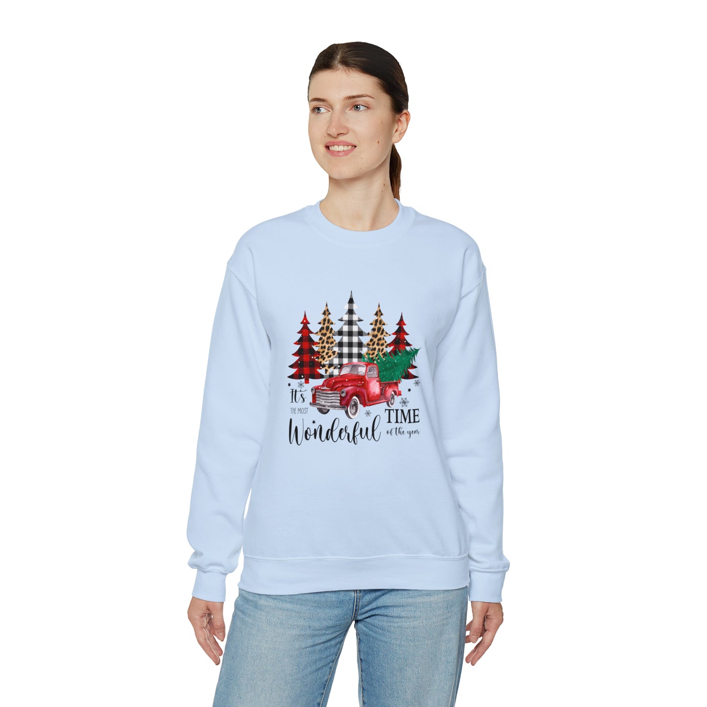 The Most Wonderful Time Of The Year | Crewneck Sweatshirt | Christmas Sweatshirt