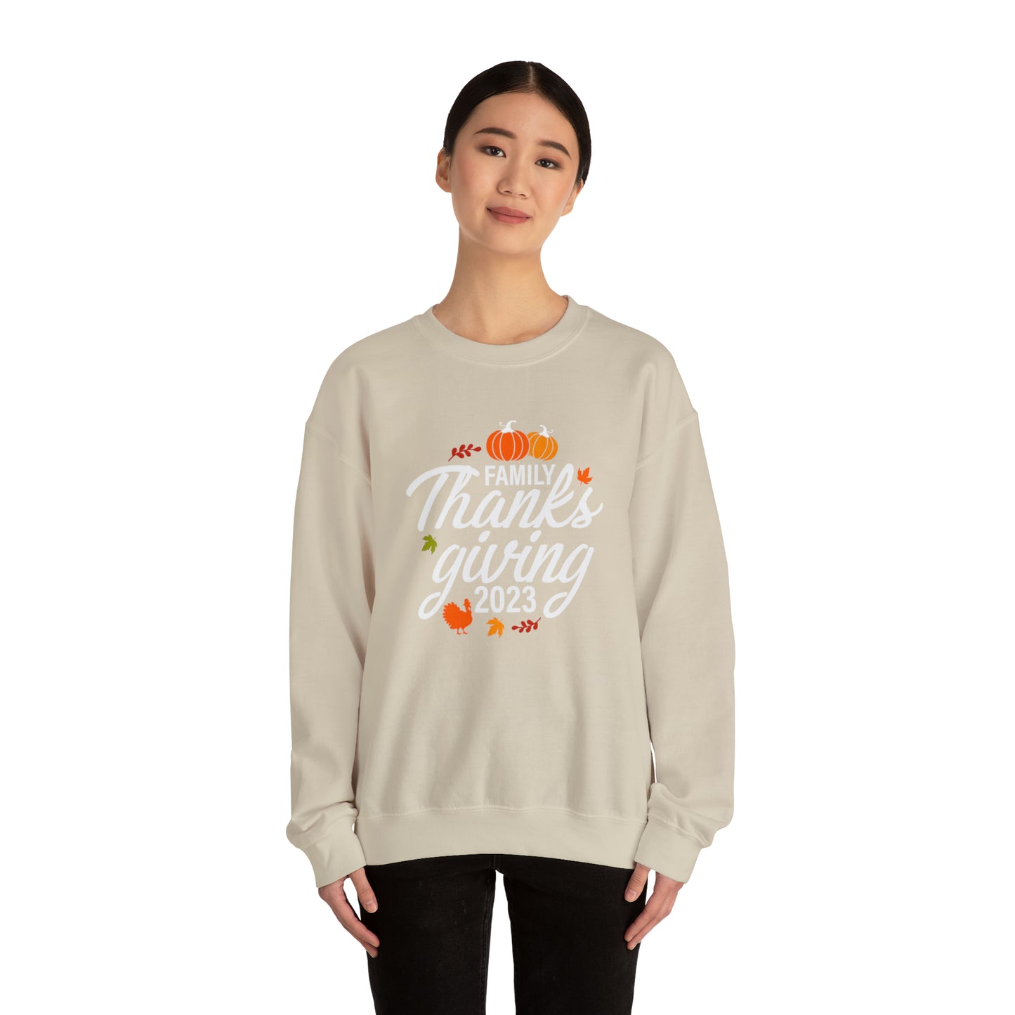 Family Thanksgiving 2023 | Unisex Crewneck Sweatshirt | Family Sweatshirt