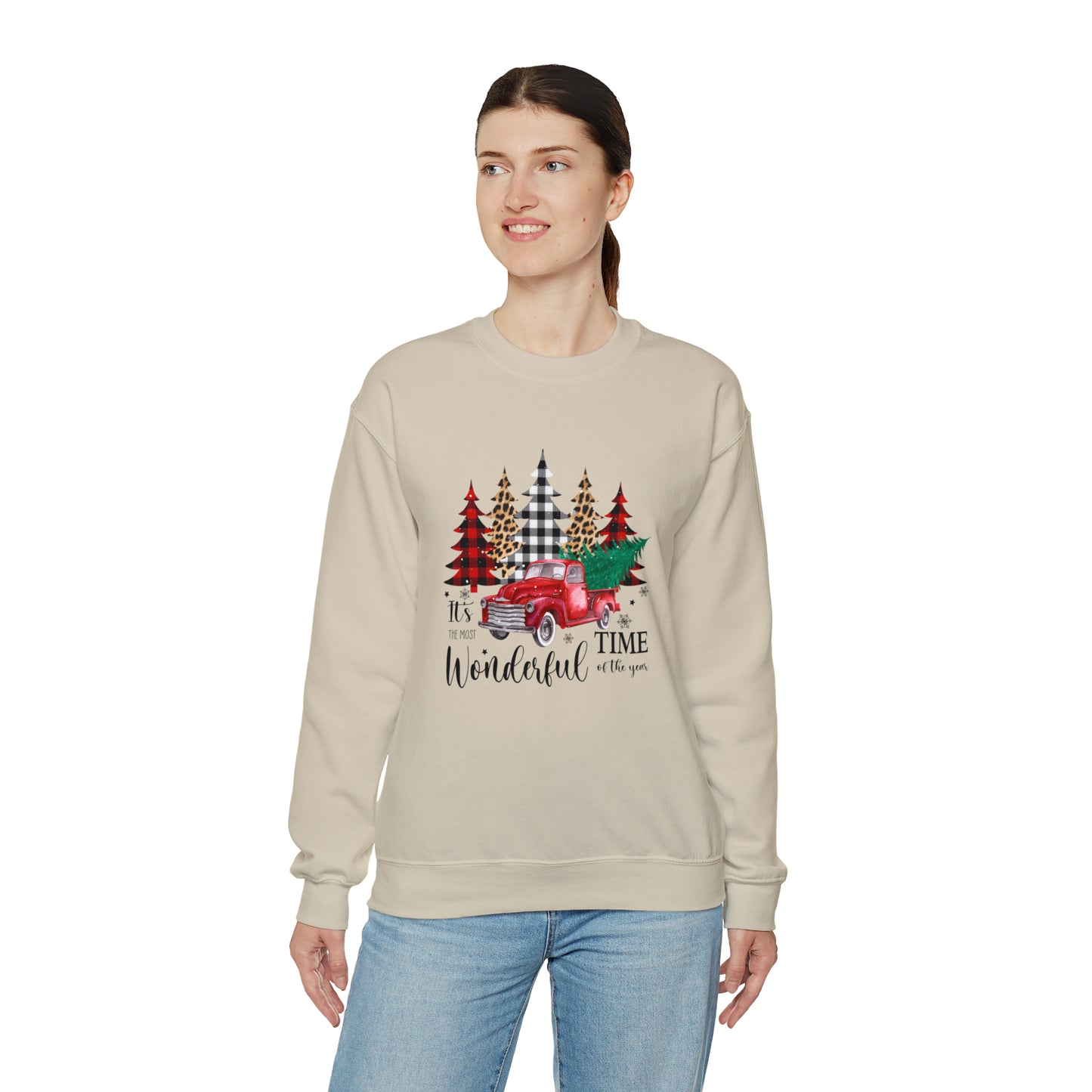 The Most Wonderful Time Of The Year | Crewneck Sweatshirt | Christmas Sweatshirt