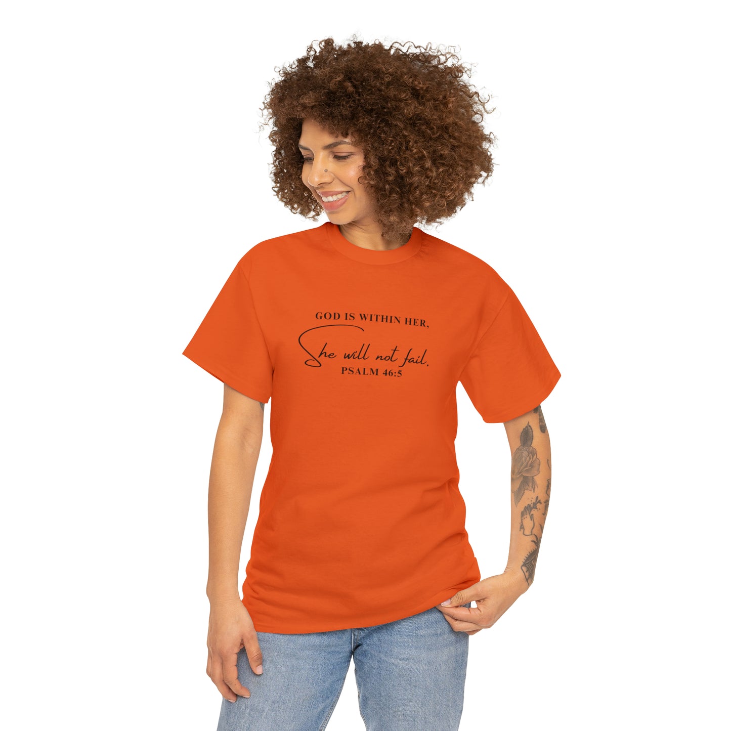 God Is Within Her | Cotton Tee