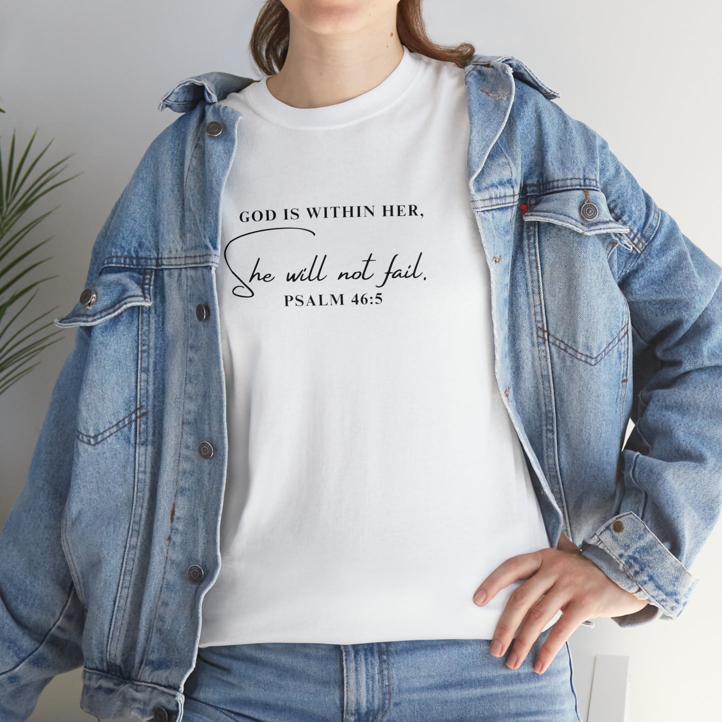 God Is Within Her | Cotton Tee