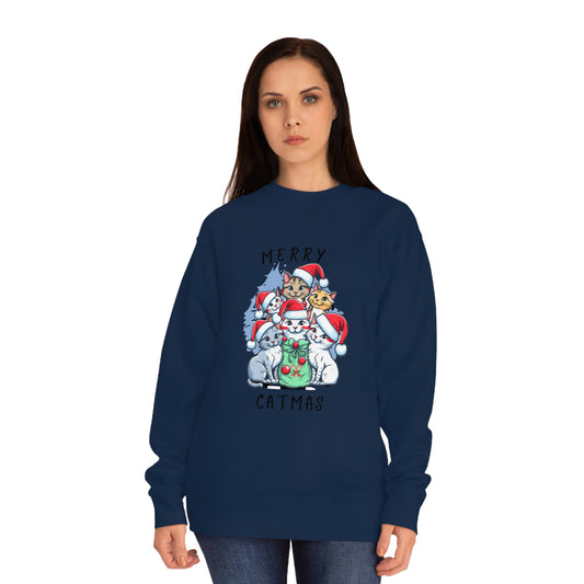 Merry Catmas Crew Sweatshirt