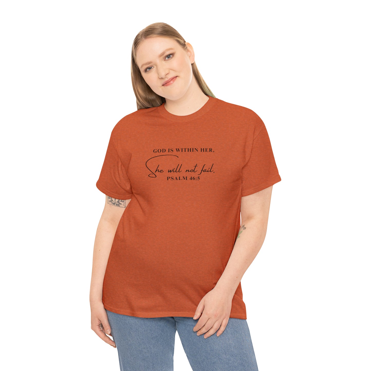 God Is Within Her | Cotton Tee