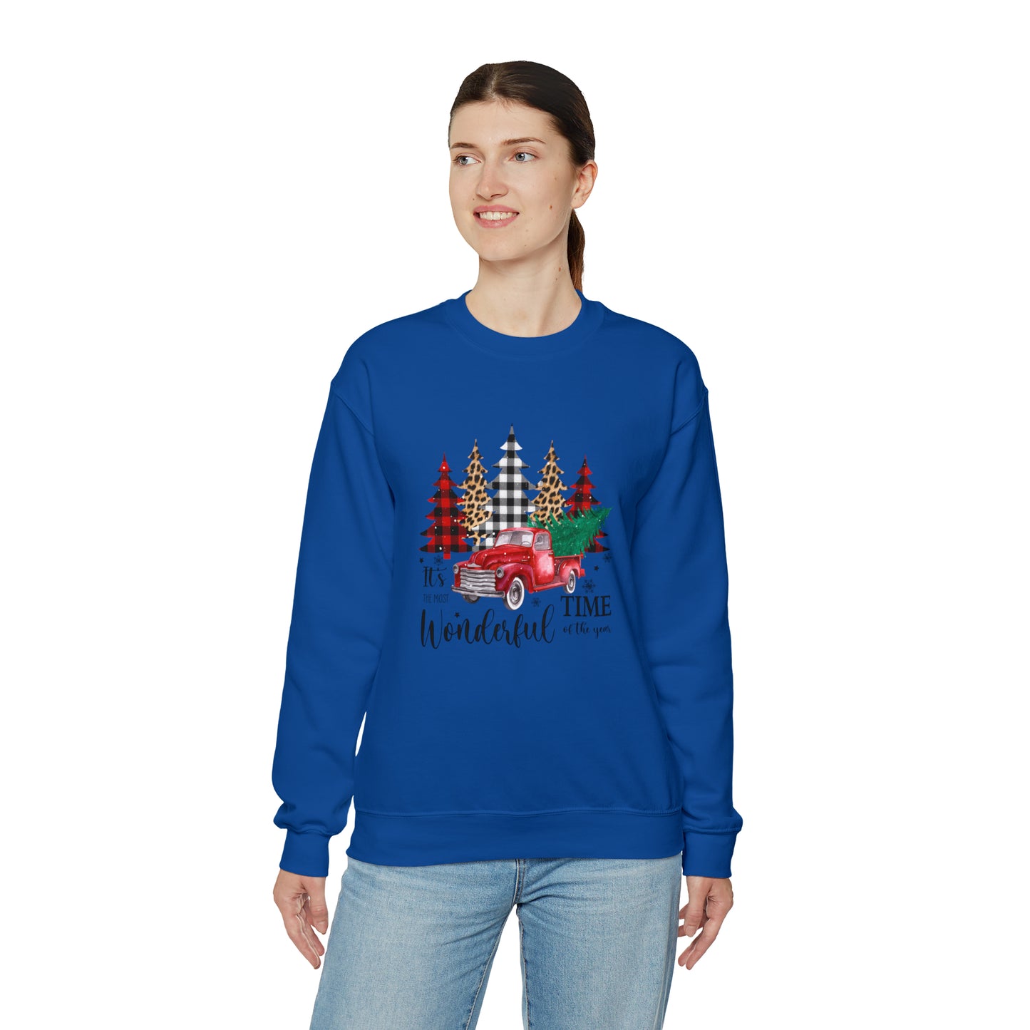 The Most Wonderful Time Of The Year | Crewneck Sweatshirt | Christmas Sweatshirt