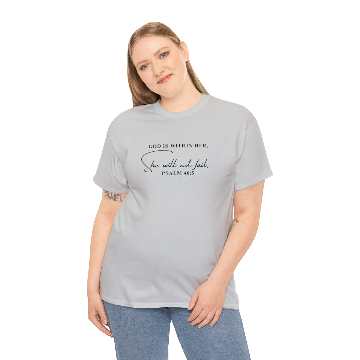 God Is Within Her | Cotton Tee