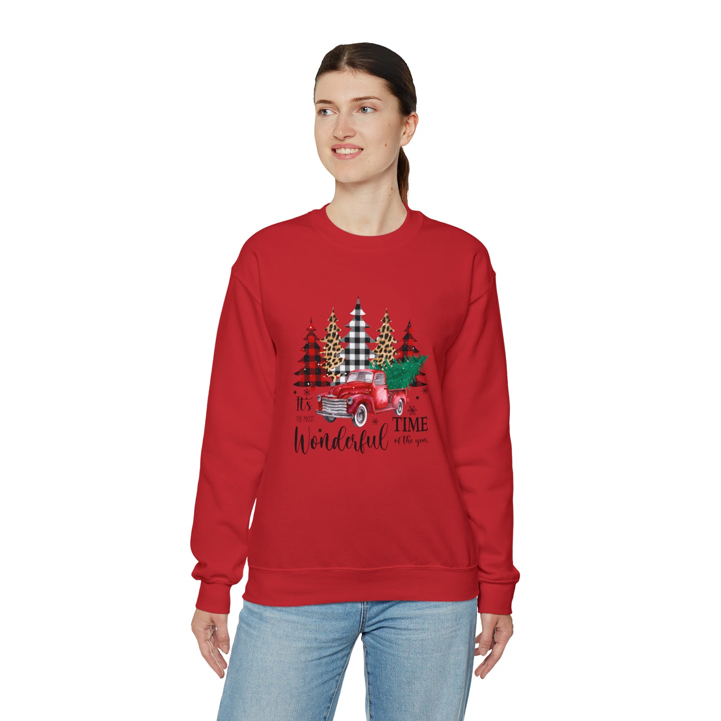 The Most Wonderful Time Of The Year | Crewneck Sweatshirt | Christmas Sweatshirt