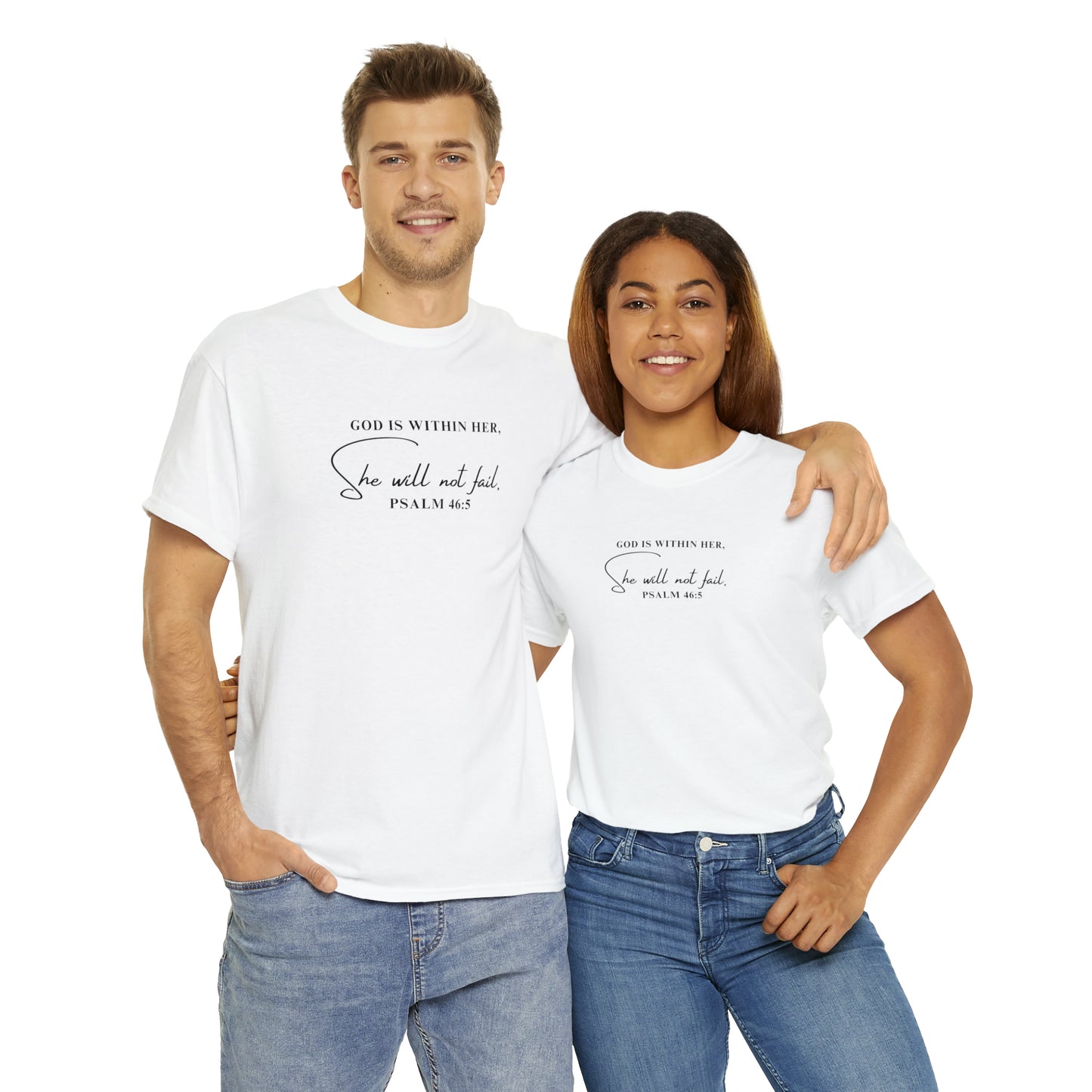 God Is Within Her | Cotton Tee
