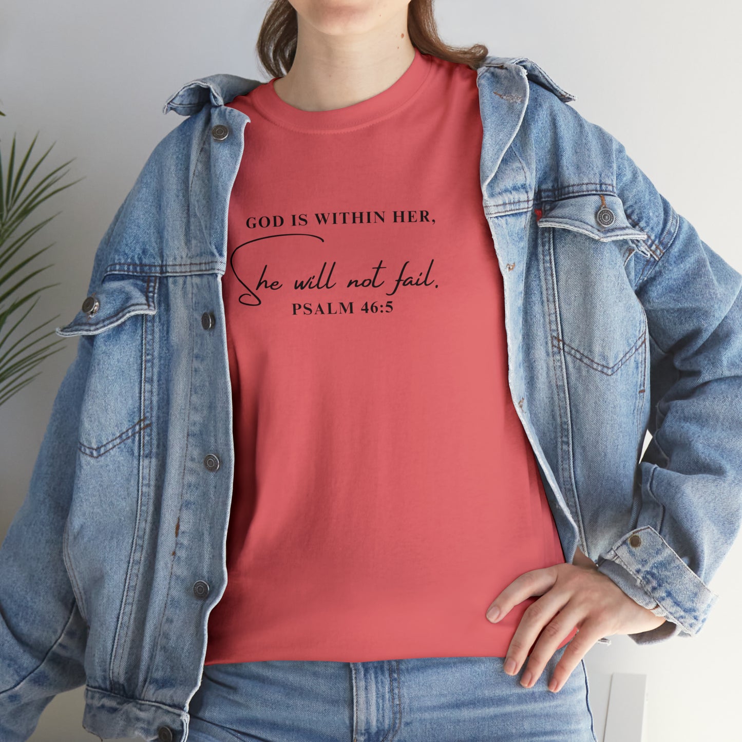 God Is Within Her | Cotton Tee