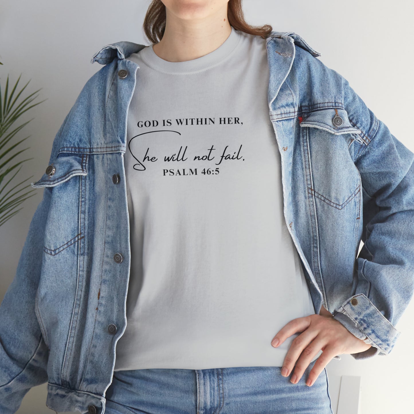 God Is Within Her | Cotton Tee