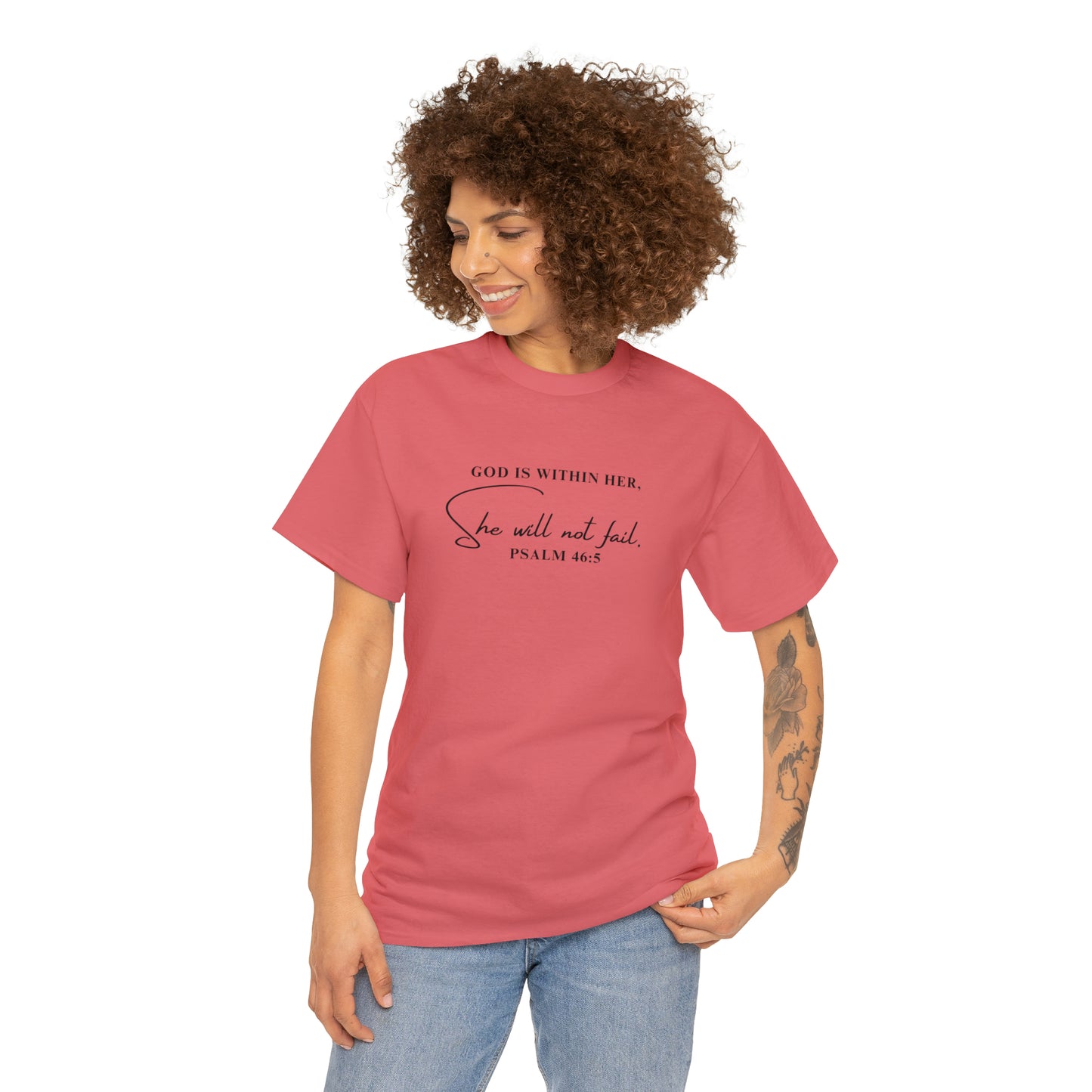 God Is Within Her | Cotton Tee