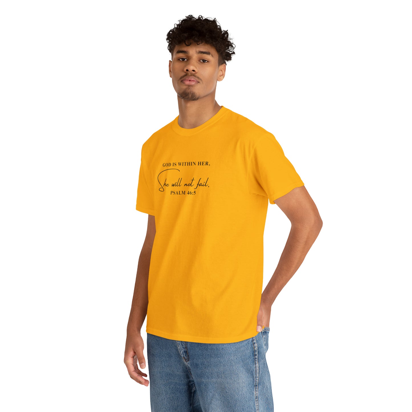 God Is Within Her | Cotton Tee
