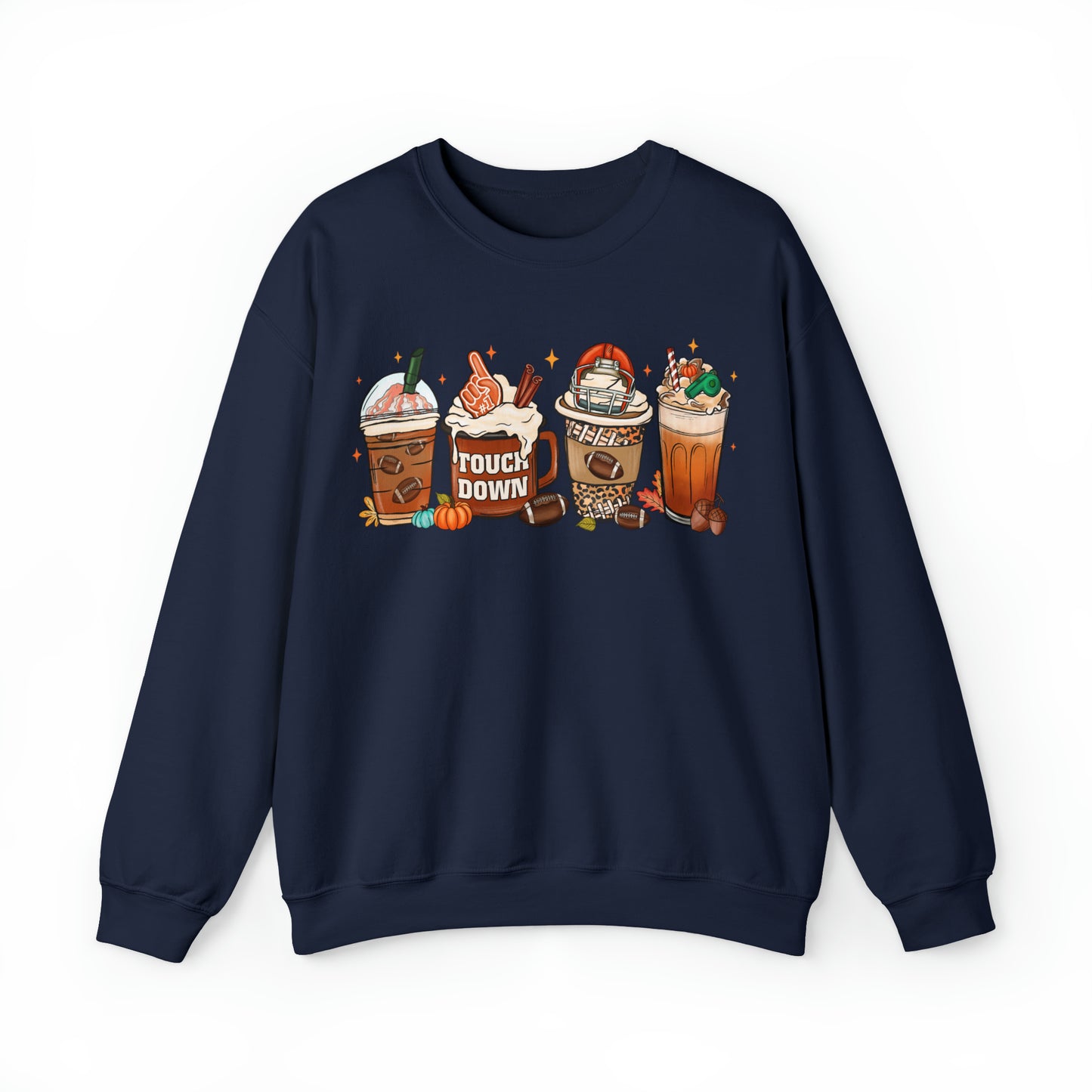 Football Autum Fall| Crewneck Sweatshirt | Falls Favorite Sweatshirt