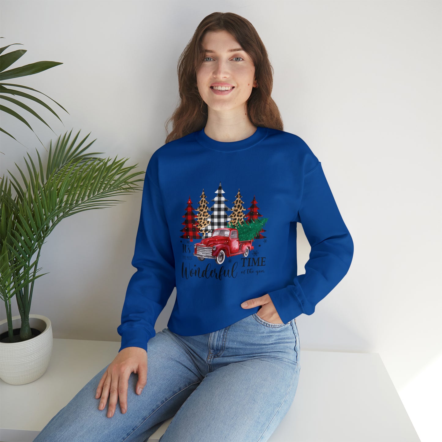 The Most Wonderful Time Of The Year | Crewneck Sweatshirt | Christmas Sweatshirt