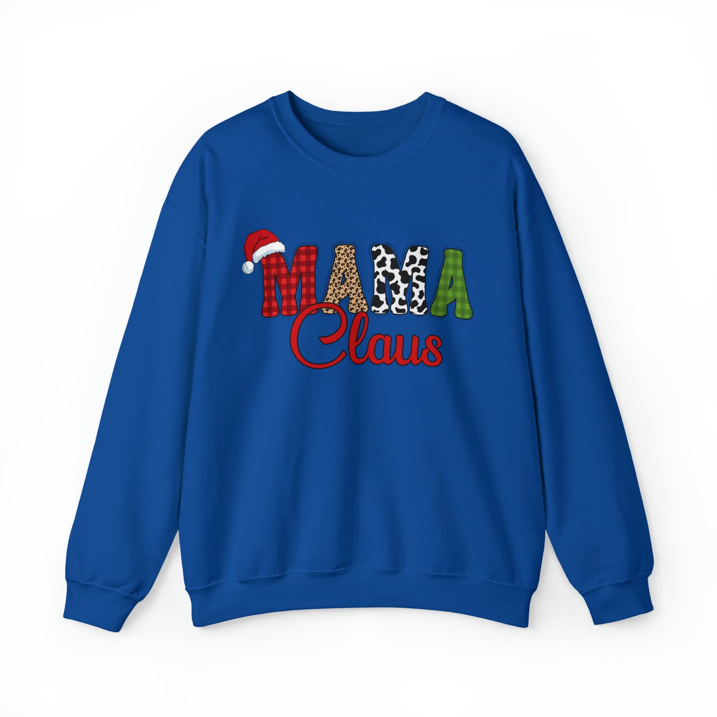 Mama Claus Christmas | Crewneck Sweatshirt | Christmas Family Sweatshirt