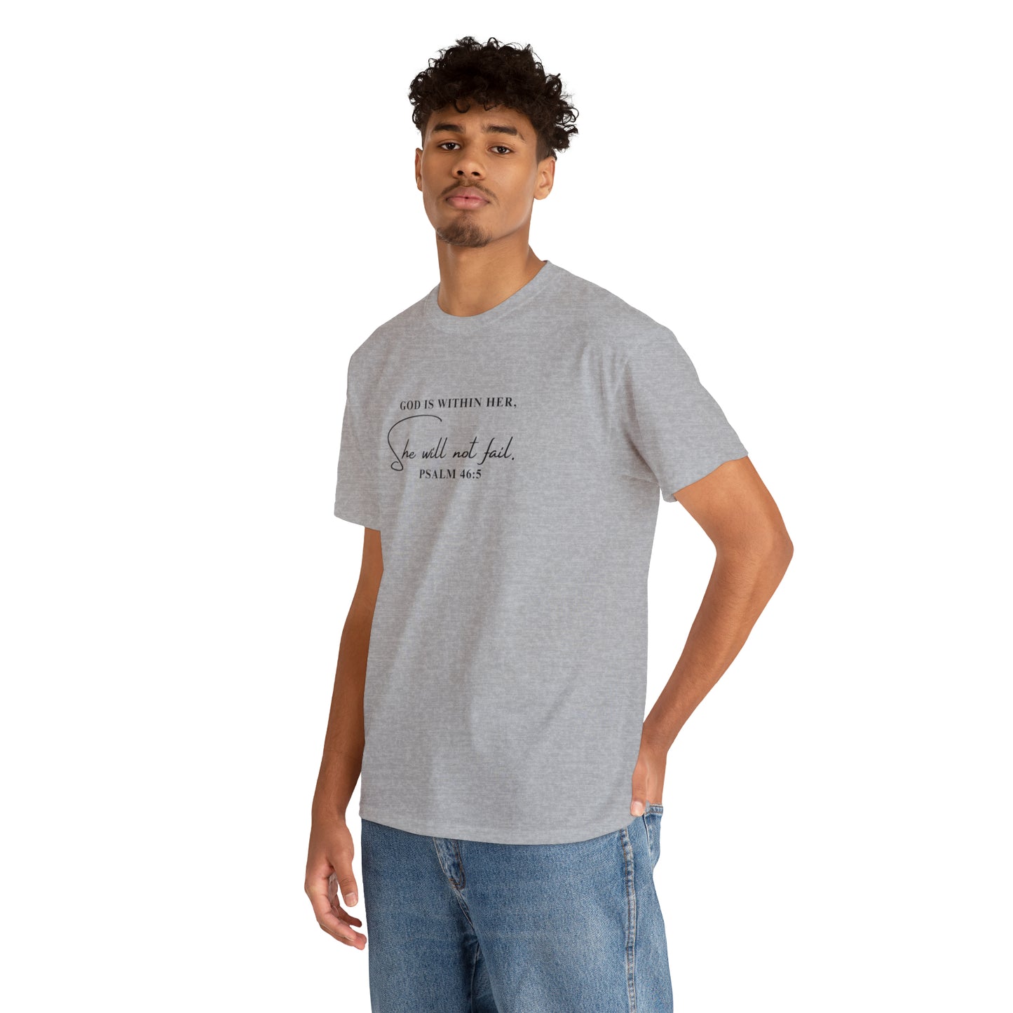 God Is Within Her | Cotton Tee