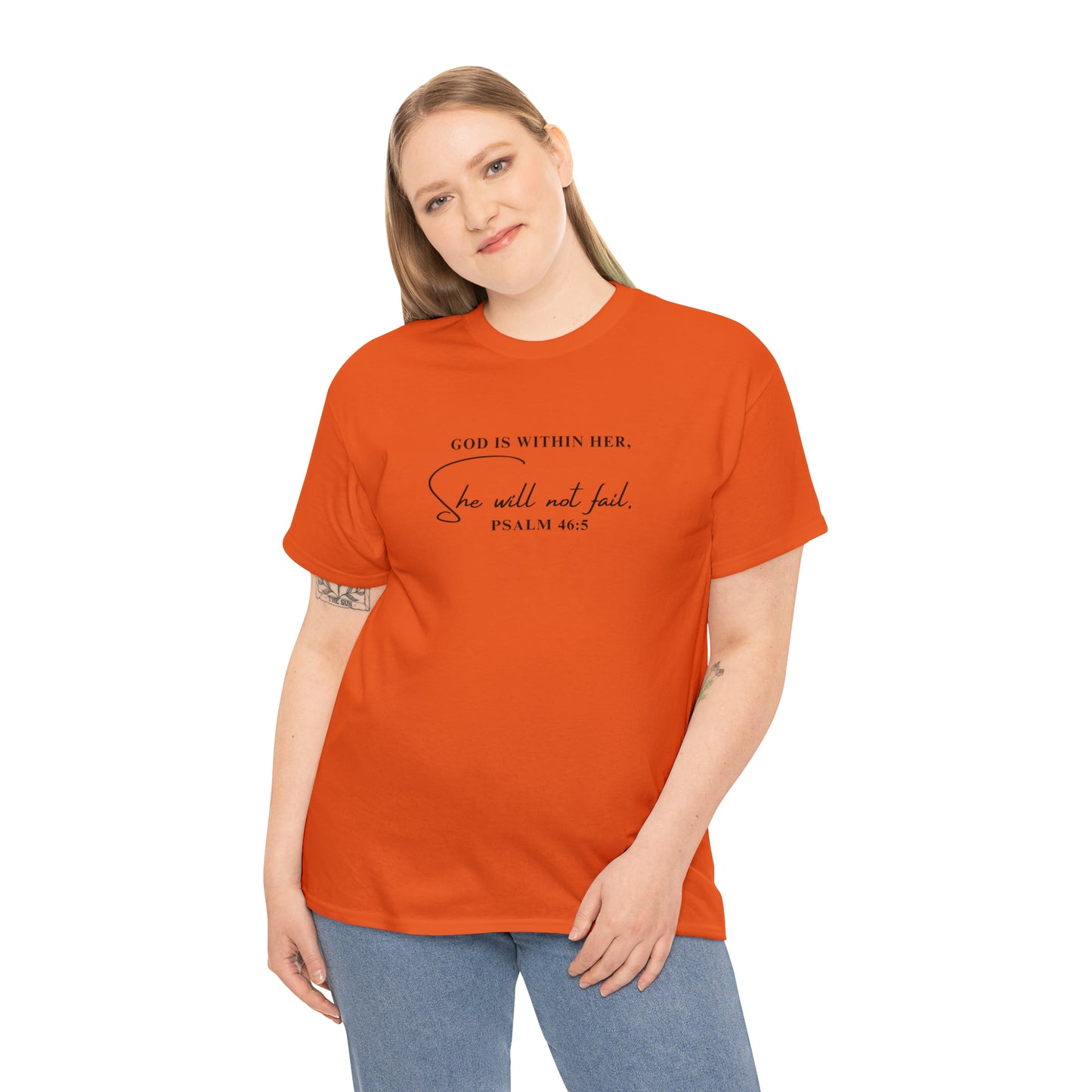 God Is Within Her | Cotton Tee