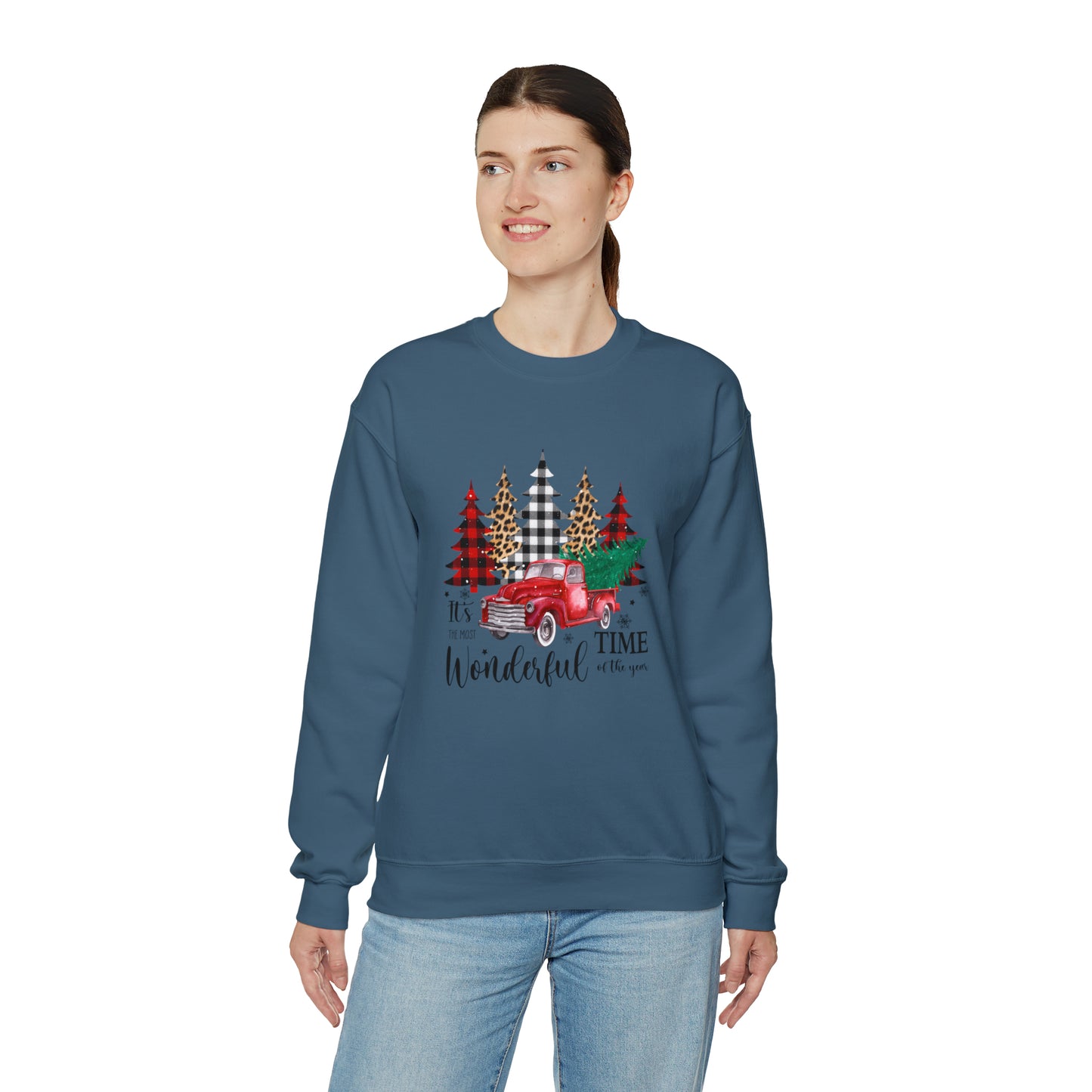 The Most Wonderful Time Of The Year | Crewneck Sweatshirt | Christmas Sweatshirt