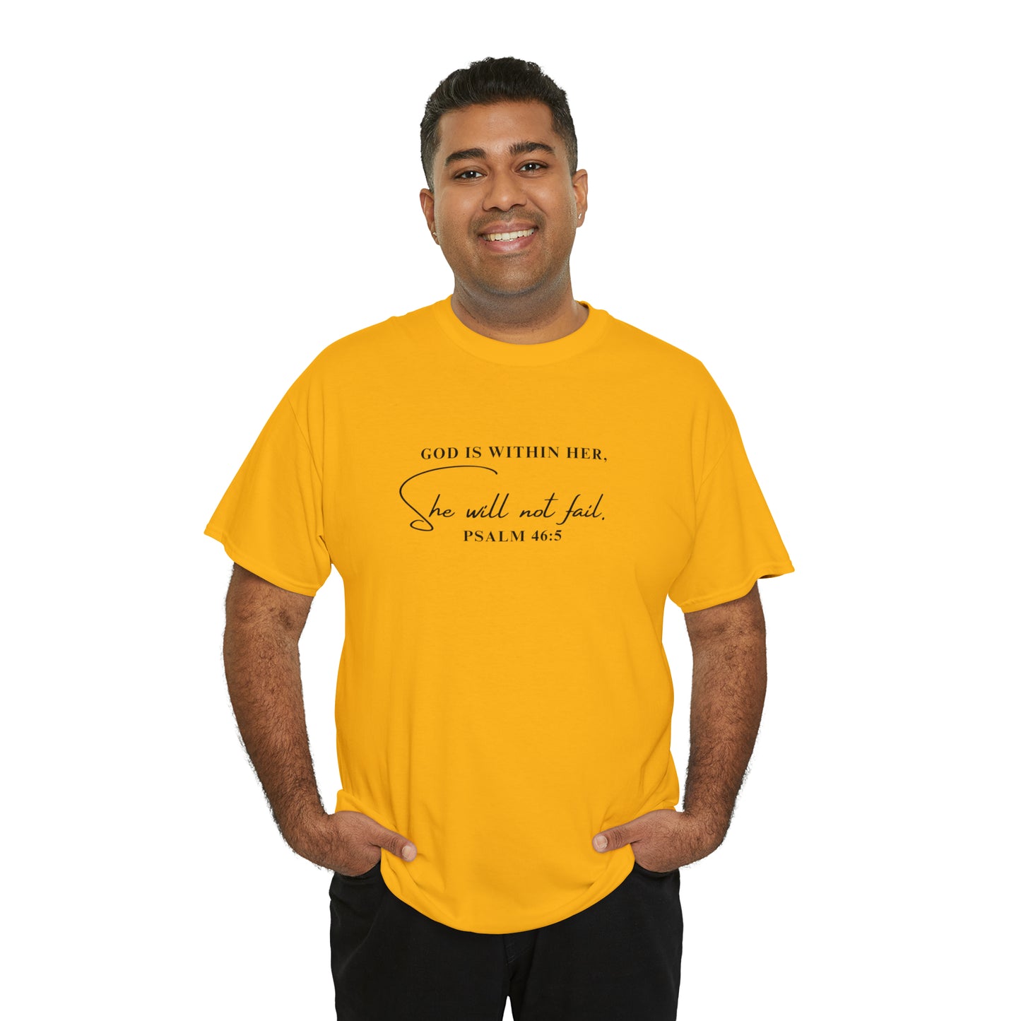 God Is Within Her | Cotton Tee