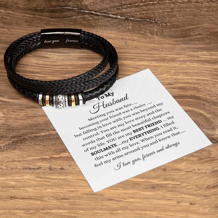 Love You Forever Bracelet | To My Husband