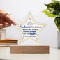 You Are My Soulmate | Star Acrylic Plaque